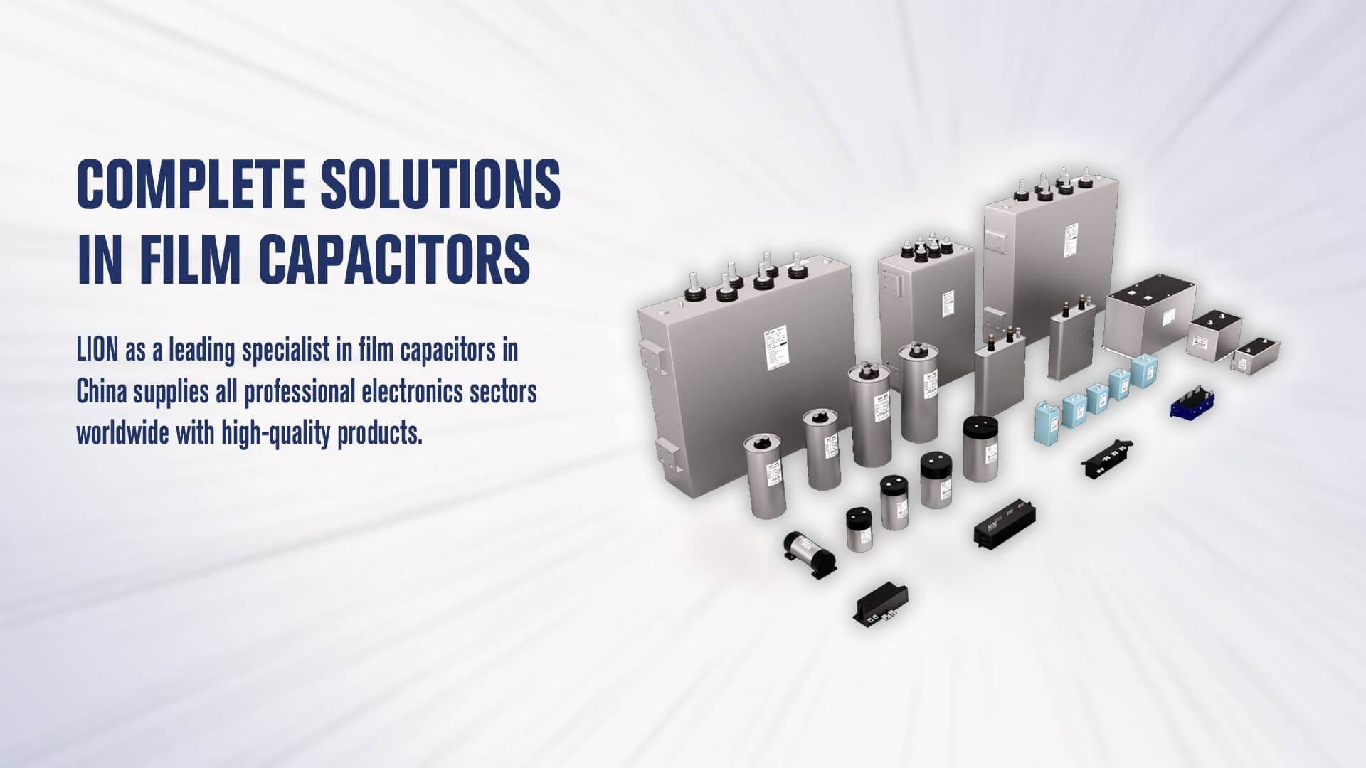 Power Electronics Capacitors, DC Link Capacitors Top